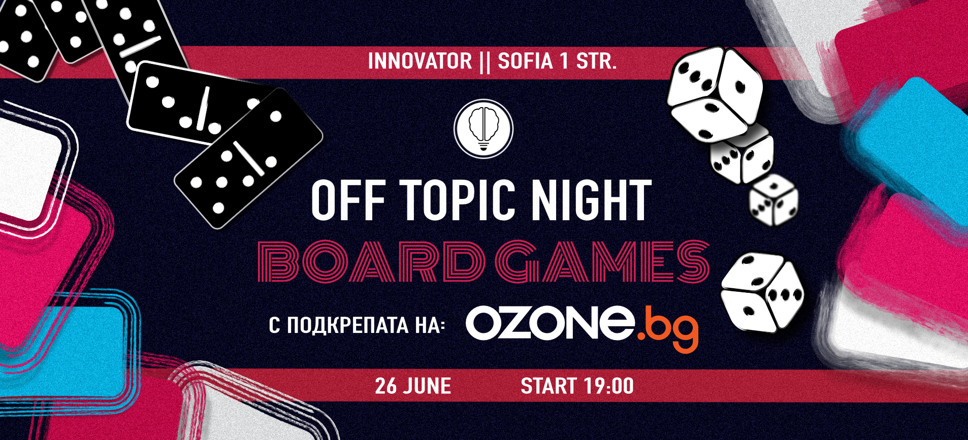 OFF Topic | Board Games Night 20 | Innovator Coworking Space