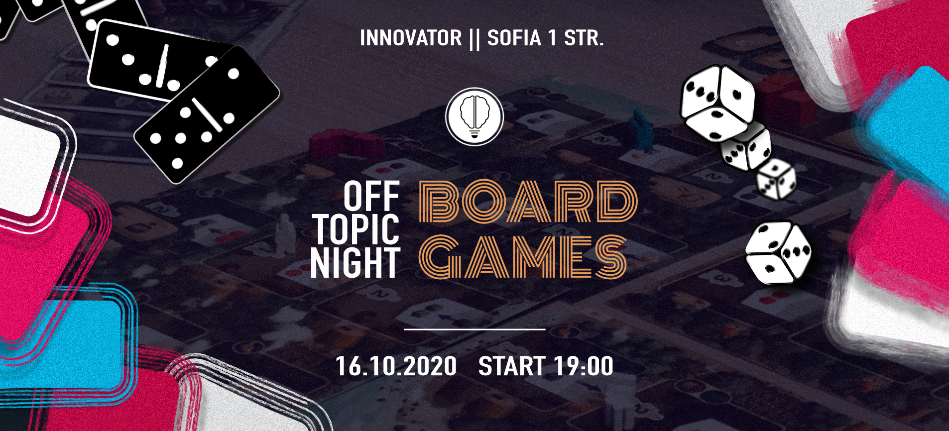 OFF Topic | Board Games Night 18 | Innovator Coworking Space